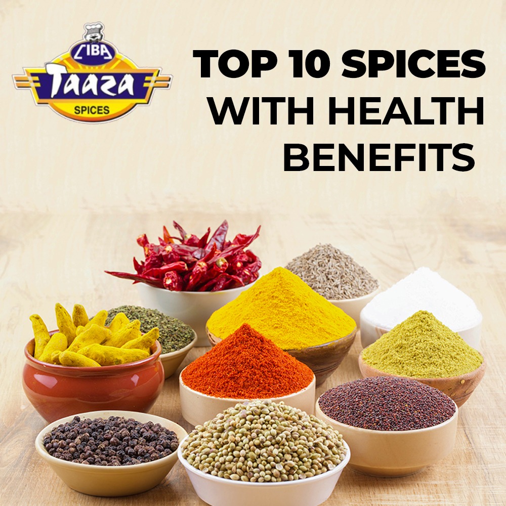Top 10 Spices With Health Benefits